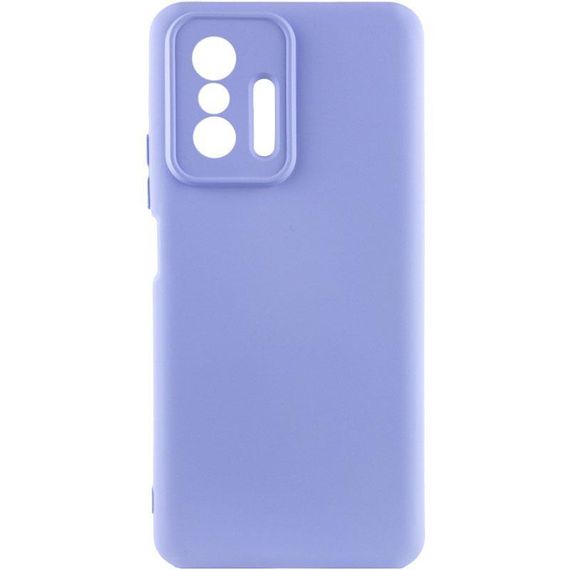Чехол Silicone Cover Ummi Lakshmi Full Camera (AA) для Xiaomi 11T / 11T Pro Сиреневый / Dasheen