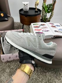 Мужские кроссовки New 574 Light Grey Black Динаміка твого стилю весна / літо / осінь A4179 42 26,5