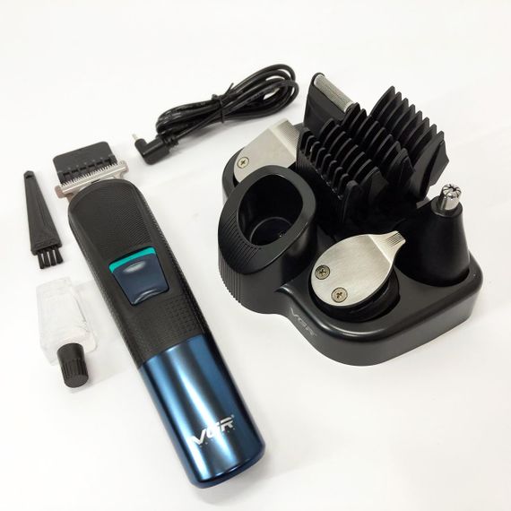 Машинка для стрижки волос VGR V-108 триммер машинка для стрижки 10 в 1, Профессиональная электробритва | Зображення 6