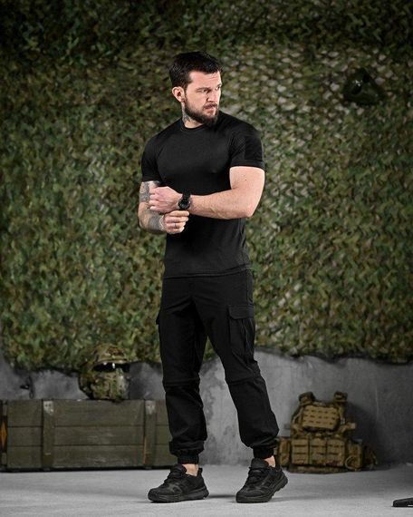 Літній тактичний костюм TRILON чорний ДЛ6583 | Зображення 2