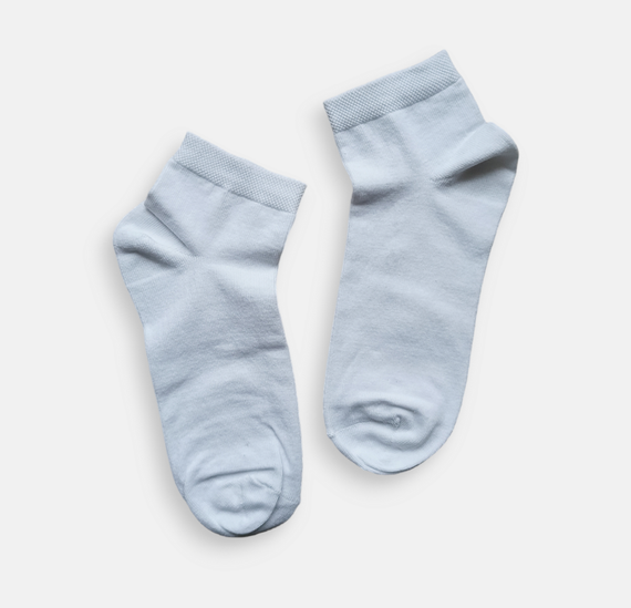 Укорочені шкарпетки жіночі однотонні Twinsocks р-23-25(38-40) сірий, крем, чорний, білий, темно-синій | Зображення 4