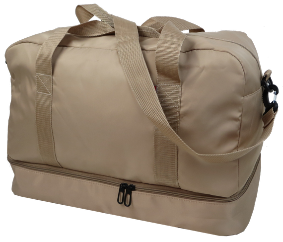 Дорожная сумка с отделом для обуви 40L Wallaby бежевый | Зображення 1