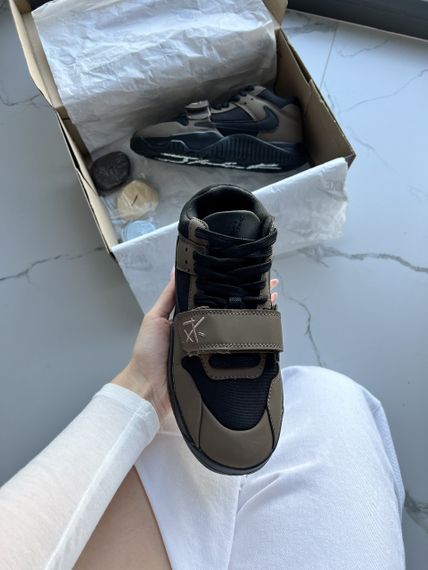 Кросівки Jordan x Trav3is Sco3tt Cut The Check Jumpman Jack Dark Mocha, В'єтнам 2059 40 | Зображення 1