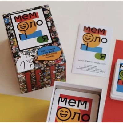 Настільна гра Memo Games Мемологія (українською) (Memogames) | Зображення 1