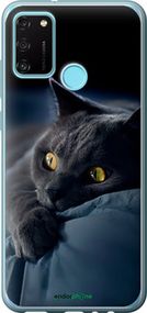 Чохол на Huawei Honor 9A Димчастий кіт "825u-1900-2448"