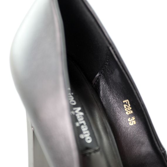 Туфлі човники жіночі 591618 Чорні 35 36 37 38 39 | Зображення 4