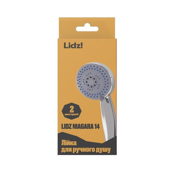 Лійка для ручного душу Лейки Lidz Niagara 14 95 мм округла LDNIA14CRM35465 Chrome | Зображення 5