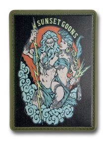 ПАТЧ (НАШИВКА) "Sunset Goons" ПВХ