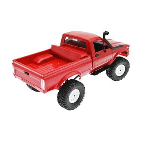 Машинка на радіокеруванні WPL C24 RTR 1/16 машинка на пульті керування (Червона)
