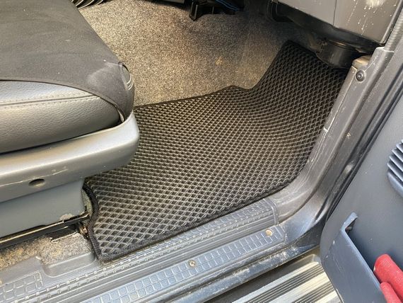 Коврики EVA (черные) Длинный, 5 штук (передние и задние) для Nissan Patrol Y60 1988-1997 гг | Зображення 3
