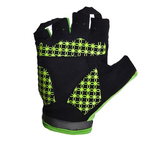 Велорукавички жіночі PowerPlay 5284 B Зелені XS | Зображення 2
