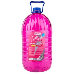 Омивач скла літній VITOL Бабл Гам 5 л