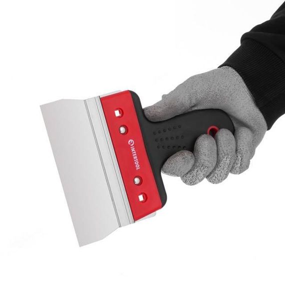 Шпатель із неіржавкої сталі 150 мм Проф INTERTOOL KT-26751 | Зображення 4