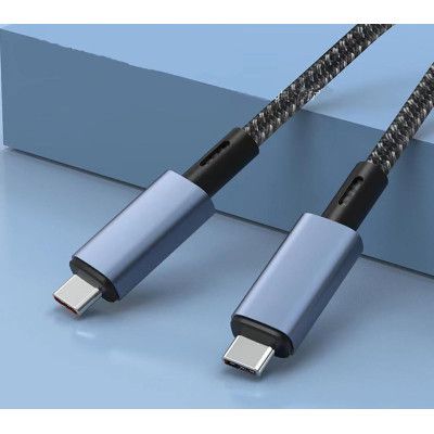 Дата кабель USB-C to USB-C 1.2m Pulsing Fast Charging 240W USB4.0 XoKo (XK-SC-2-240W) | Зображення 2