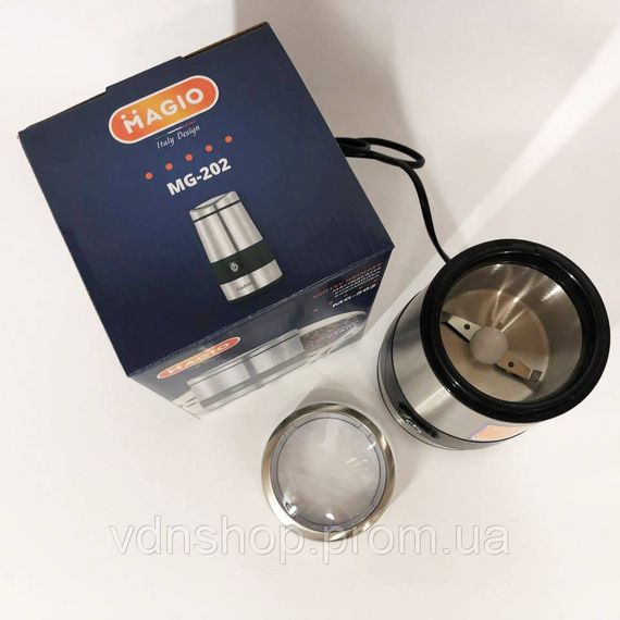 Электрическая кофемолка измельчитель, Кофемолка с функцией измельчения зерен для эспрессо WL-11 | Зображення 4