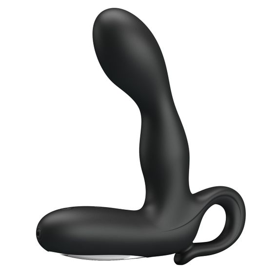 Массажер простаты - Pretty Love Barrack Prostate Stimulator Black Sex Aura | Зображення 2