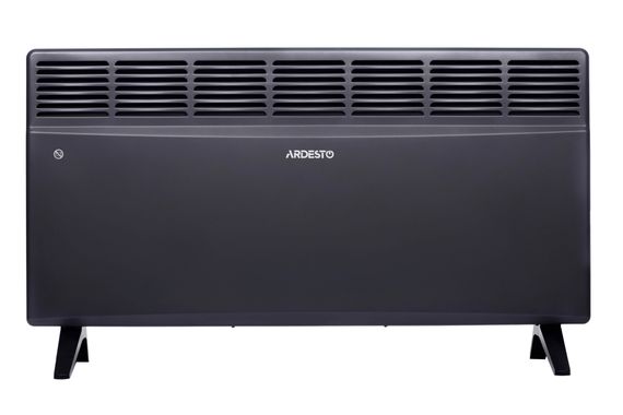 Конвектор електричний ARDESTO  CH-2500MCA, 2500 Вт, 25 м2, закритий нагрів. елемент, IP24, мех. керування, антрацит матовий (CH-2500MCA) | Зображення 3