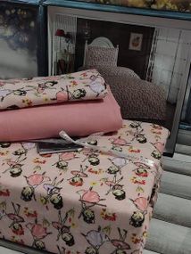 Постельное белье Belizza Elena Фланель Хлопок Полуторный размер