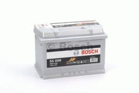 Акумулятор 77Ah-12v BOSCH (S5008) (278x175x190),R,EN780 BOSCH 0092S50080 на VW JETTA IV (1J2)