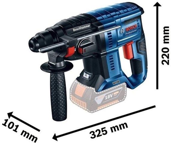 Перфоратор акумуляторний Bosch GBH 180-LI Professional (0611911122) | Зображення 4