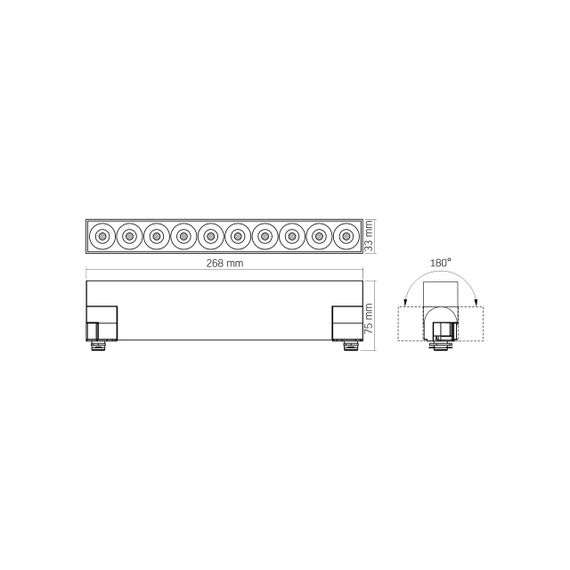 Світлодіодний світильник трековий VIDEX TR06 15W 4100K 220V чорний | Зображення 7