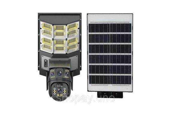 Камера видеонаблюдения PTZ уличная WiFi+LED лампа+солнечная панель (SPM-XA01/T19-4G)