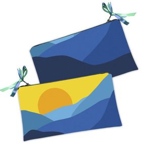 Косметичка женская Закат 20х12 см (K_22U045)