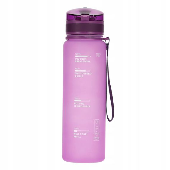 Пляшка для води спортивна 4FIZJO 650 мл Pink (P-5905973403757) | Зображення 2