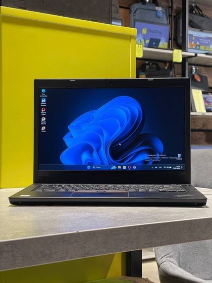 Ультрабук Lenovo ThinkPad L480 / 14" (1920x1080) IPS / Intel Core i3-8130U (2 (4) ядра по 2.2 - 3.4 GHz) / 8 GB DDR4 / 120 GB SSD / Intel UHD Graphics 620 / WebCam б/у | Зображення 1