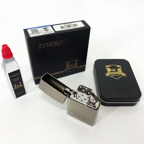 Оригинальная зажигалка в подарок Zorro HL-283, Зажигалки подарки для мужчин, Зажигалка OA-434 для курения | Зображення 1