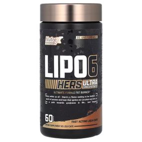 Комплексный жиросжигатель Nutrex Lipo-6 Black Hers Ultra Concentrate 60 Caps