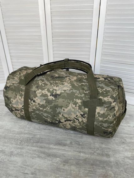 Військова Сумка Баул-Рюкзак на 125 Л! Армійська сумка Баул водовідштовхувальна для ЗСУ!   знижка