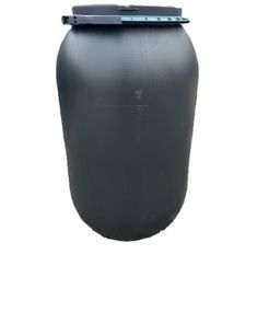 Бочка кругла 210 літрів з хомутом акційна