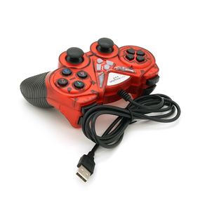 Геймпад Brazzers BR-8600 ведущий для ПК,USB 2.0,Double Shock,Red,Blister