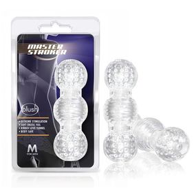 Мастурбатор нереалістичний Blush M for Men Master Stroker прозорий Sex Aura