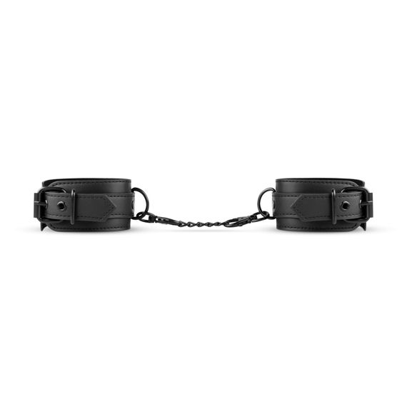 Поножі Bedroom Fantasies: Faux Leather Ankle Cuffs, чорні | Зображення 5