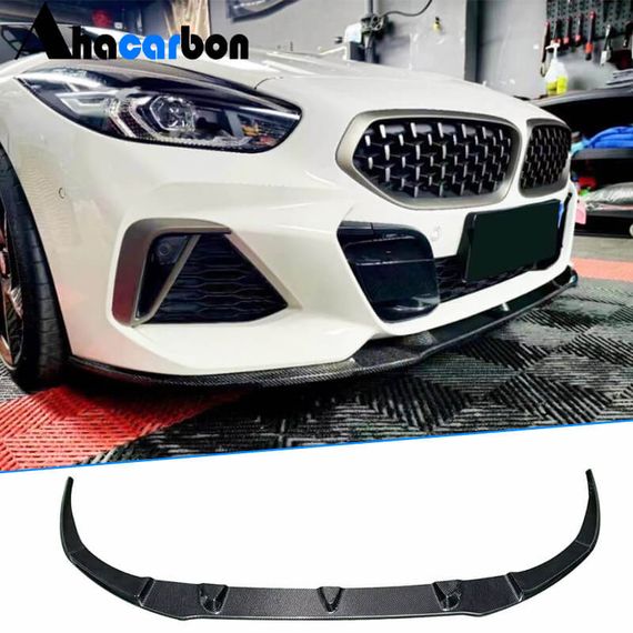 Накладка на передній бампер Карбон V3 (M-Sport) для BMW Z4 (G29) 2018- рр