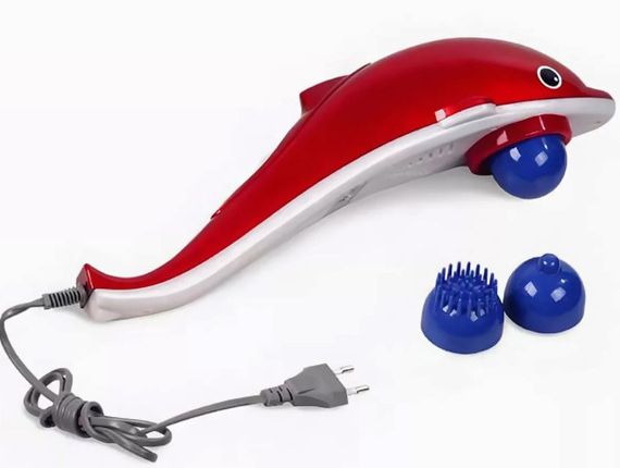 Ручний масажер Дельфін для тіла Dolphin Massager для схуднення масажу шиї | Зображення 5
