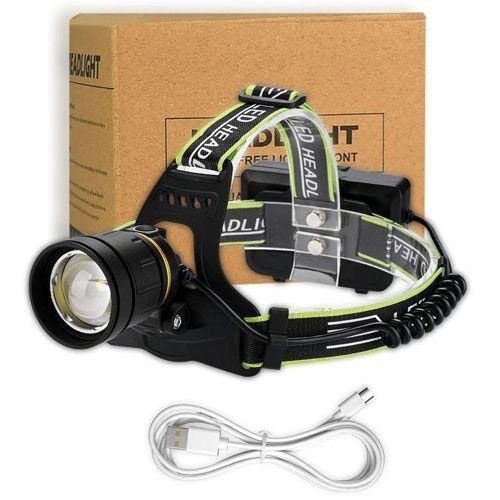 Фонарик налобный led Bailong BL-A12-3-P90 | Наголовный фонарь | Фонарь аккумуляторный ZI-951 для рыбалки | Зображення 4