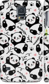 Чохол на Samsung Galaxy S5 Duos SM G900FD Панди "4318m-62-2448"