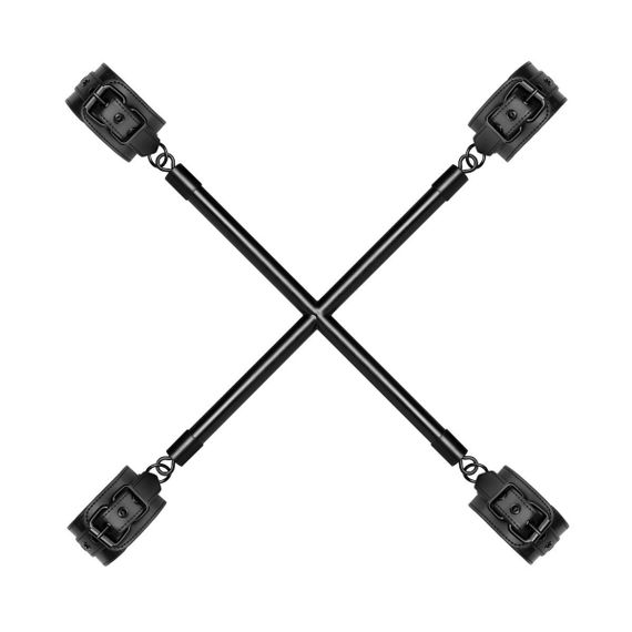Хрестовина Bedroom Fantasies Hog Tie Cross Bar With Cuffs Sex Aura