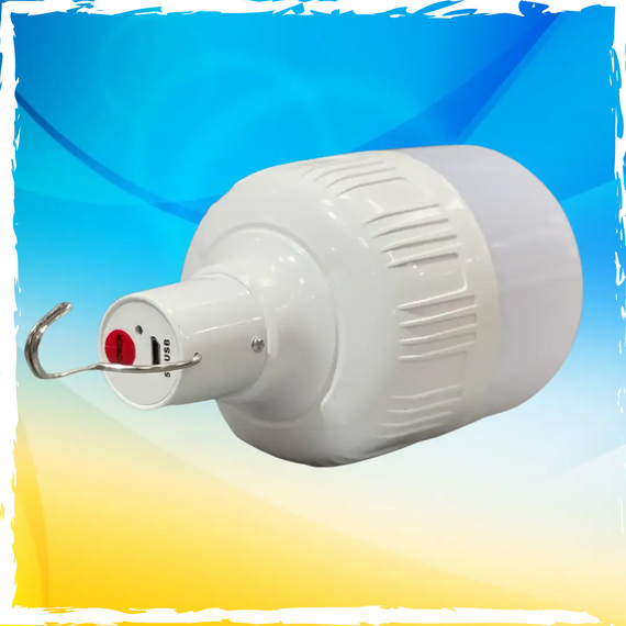 ХІТ-продаж! Акумуляторна світлодіодна лампа, LED-лампа 5вт. Ліхтарик, фонарик | Зображення 1