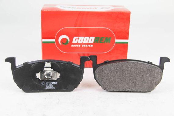 Колодки передні гальмівні Octavia III 12-/Golf VII 12-(ATE), GOODREM (RM1506) | Зображення 2