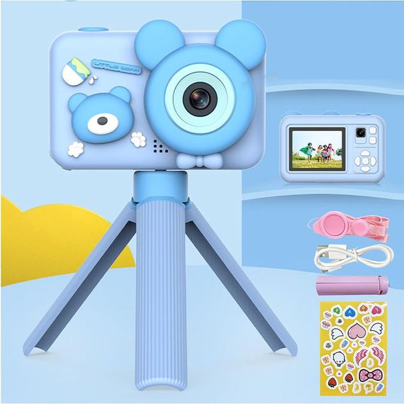 Дитяча фотокамера D32 Blue | Зображення 1