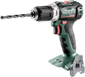 Шуруповерт-дрель Metabo BS 18 L BL, аккумуляторный, 18 В, 0-550/0-1850 об/мин, патрон 1.5-13мм, 25/60 Нм, бесщёточный, 0.87кг, без АКБ и ЗУ (602326890)