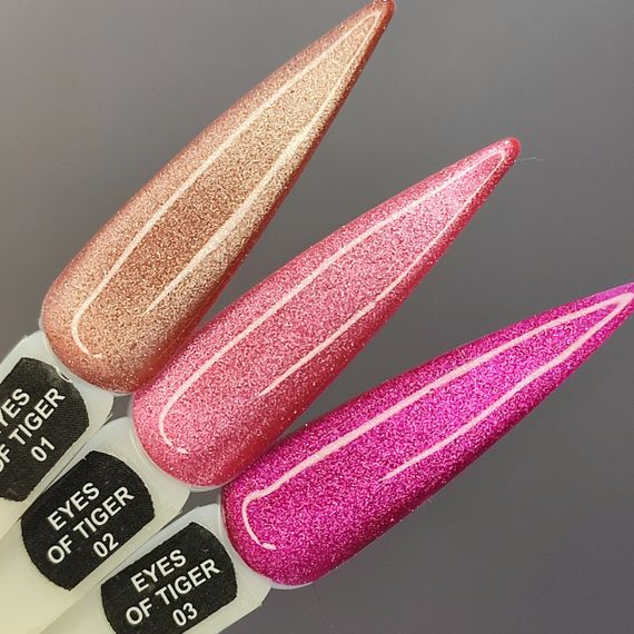 Гель-лак хрустальная кошка "Глаза Тигра" 03 Milano Eyes Of Tiger 8мл | Зображення 2