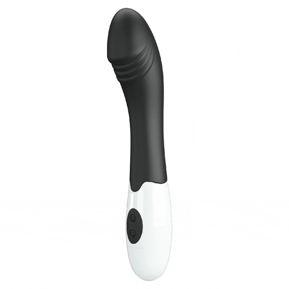 Вібратор для точки G Pretty Love Elemental Vibrator чорний, 19 х 3.2 см Sex Aura | Зображення 1