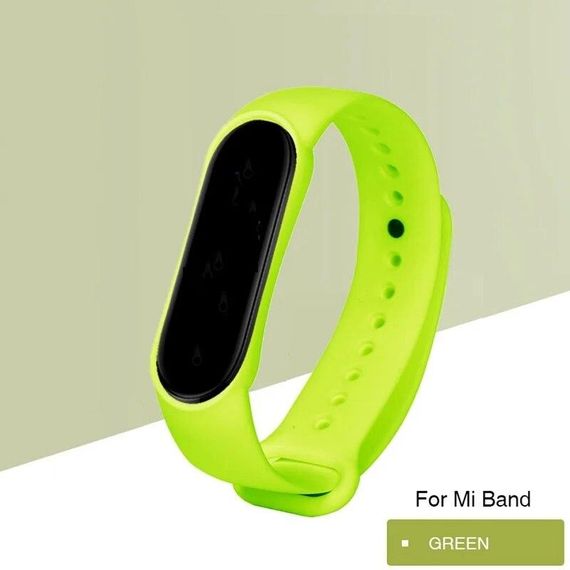 Силіконови ремінці для фітнес-браслета трекера Xiaomi Mi Band (15 шт.) | Зображення 4