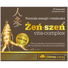 Натуральная добавка для спорта Olimp Nutrition Ginseng vita-complex 30 Caps