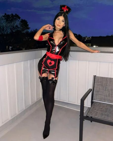 Костюм сексуальної медсестри S Naughty Nurse Leg Avenue, 4 предмети | Зображення 8